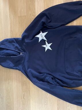 Aelfric Eden Black Pullover Hoodie with Logo Tag